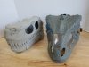 Item #499 — Dinosaur items, largest approx 10 by 9 by 8 inch