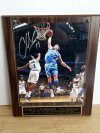 Item #38 — Chris Andersen Signed Photo Plaque, 12 in