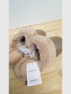 Item #481 — Auden Faux Fur Metallic Slippers m 7/8