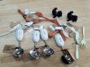 Item #427 — New Assorted cutlery and rooster figurines