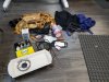 Item #694 — Server, bedding, and misc