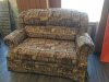 Item #114 — Hide a bed sofa, 60 by 36 by 36 inch