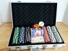 Item #20 — Poker Set in Aluminum Case, Heavy
