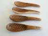 Item #127 — 3 new wooden spoons,  6 in