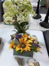 Item #283 — Floral Arrangement in Metal Box