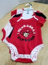 Item #152 — New Huskers Baby Onesies, 0-3 M