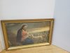 Item #139 — Framed Jesus approx 24 by 14 inch