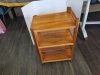 Item #110 — Rolling cart, approx 36 by 24 by 17 inch