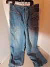 Item #853 — Blue Denim Cargo Pants, ladies size medium