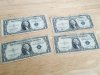 Item #52 — Four 1935 Silver Certificates