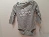 Item #954 — Baby size 0-3 months onsie