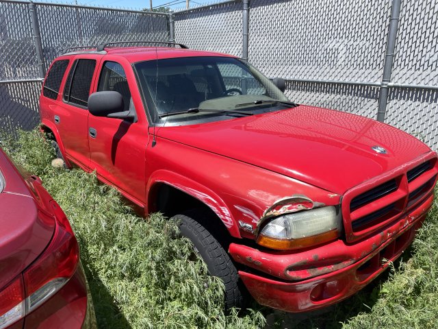 Item #3 — 1999 Red Dodge Durango	26-00572