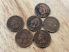 Item #22 — Six Indian Head Pennies