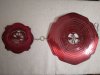 Item #93 — Metal Fireman wind spinner with attachment, like new