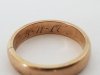 Item #32 — Antique Gold ring with inscription, 3.6 grams, 6 photo 3 of 3