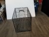 Item #85 — KENNEL, approx 24 by 20 by 18 inches