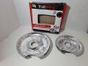 Item #893 — 4 large and 6 small aluminum burner guards