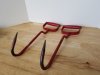 Item #31 — Vintage hooks, each approx 15 inch long