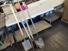 Item #203 — SHOVELS and post hole digger