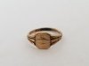 Item #151 — Antique Gold Child ring, 0.8 grams