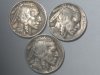 Item #90 — 1935, 1935-D, 1935-S buffalo nickels
