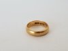 Item #56 — Antique 18K Gold ring with inscription, 5.9 grams, 8 - RESERVE NOT MET