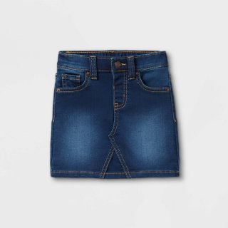 Item #744 — New Toddler Girls\' Denim Skirt - Cat & Jack, 12M photo 1 of 2