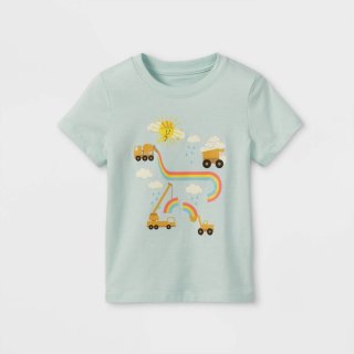Item #767 — New Toddler Boys' Rainbow Construction Graph, 4T photo 1 of 2