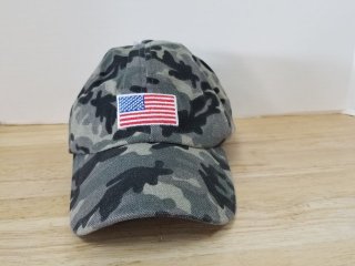 Item #705 — New adjustable flag hat