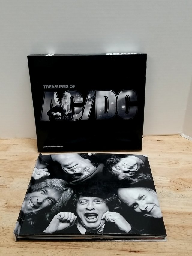 Item #287 — AC/DC Treasures Photo Book, hardback, exc cond photo 1 of 5