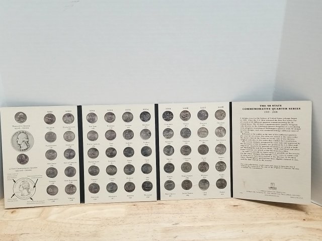 Item #219 — 50 State Quarter Album 1999-2008 photo 1 of 6