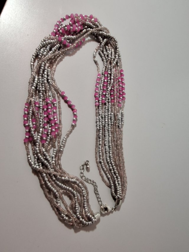 Item #425 — Multi strand beaded necklace photo 1 of 4