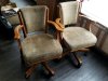 Item #248 — Octagonal Wood Dining Table w/ 4 Chairs photo 4 of 5