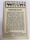 Item #67 — Home Run Baker Baseball Card photo 2 of 2
