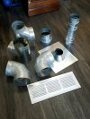 Item #158 — GALVANIZED Duct Fittings & Vent