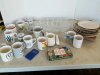 Item #341 — Mugs, Glass Bowl & Kitchen Lot photo 1 of 4