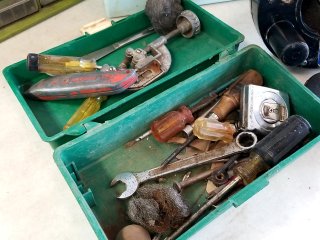 Item #239 — Vintage Tool Lot with Organizer Cabinets photo 4 of 7