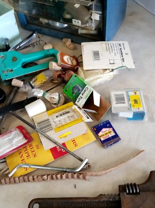 Item #239 — Vintage Tool Lot with Organizer Cabinets photo 3 of 7