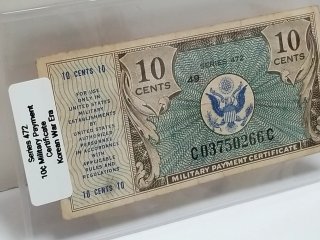 Item #223 — 10 Cent Military Payment Certificate photo 2 of 3