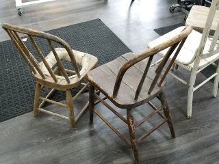 Item #233 — Four Wooden Chairs photo 6 of 6