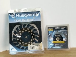 Item #307 — Husqvarna & Husky Diamond Blades photo 1 of 3