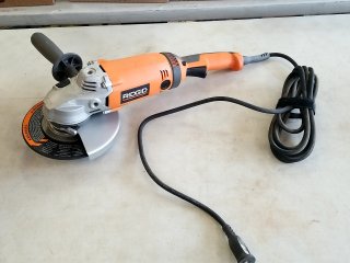 Item #257 — Ridgid 4.5" Angle Grinder photo 1 of 3