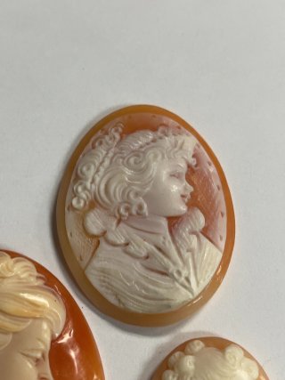 Item #59 — Three Cameo Brooches photo 3 of 5