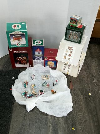 Item #234 — Christmas Village Houses & Figurines photo 1 of 7