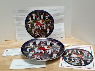 Item #291 — 2002 Anaheim Angels World Series Plate, exc cond photo 1 of 5