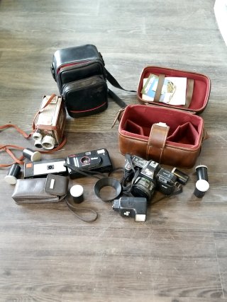 Item #238 — Vintage Camera Collection Lot photo 1 of 5