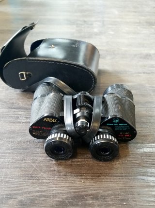 Item #242 — Focal 8x40 Binoculars with Case photo 1 of 3