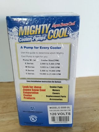Item #308 — Aspen Snow-Cool Mighty Cool Pump photo 3 of 4