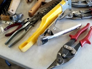 Item #87 — Vintage Hand Tools & Brushes Lot photo 3 of 6