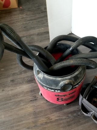 Item #253 — Shop-Vac & Tool Bag Set photo 2 of 6